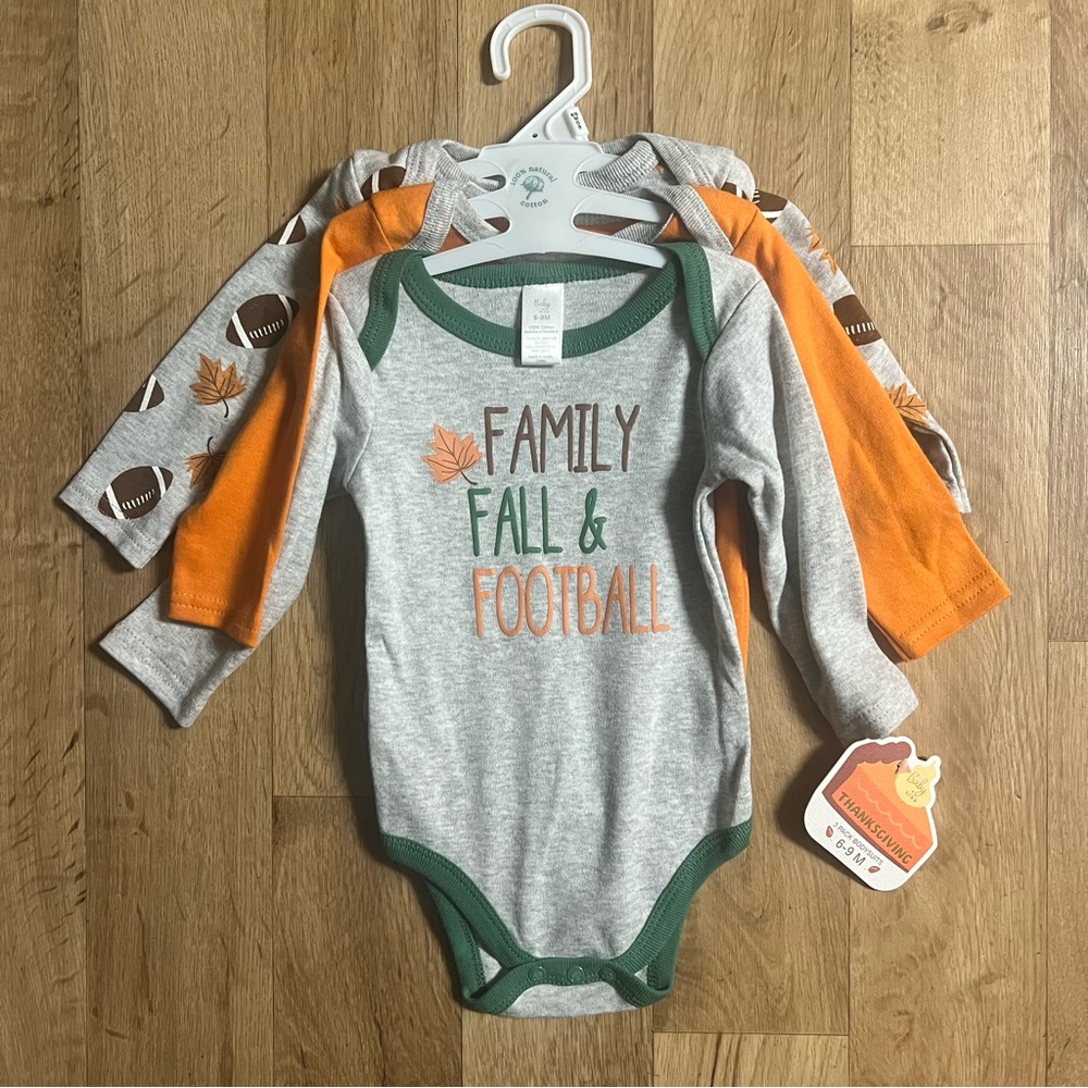 Baby football onesies